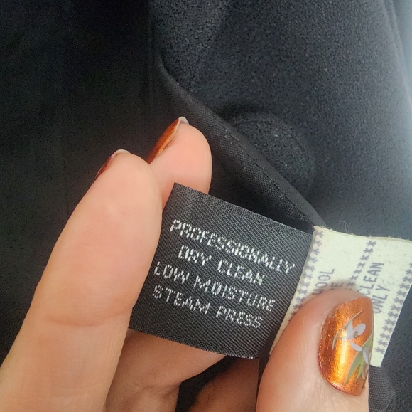 Vintage Moshary, blazer, size 2, red and black, wool. - Picture 10 of 11